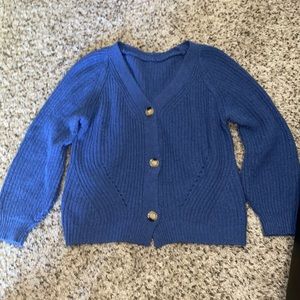 Knit button down cardigan